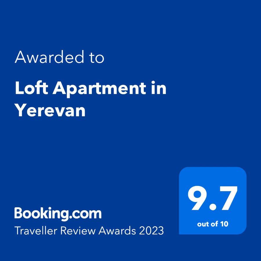 Loft Apartment In Ереван Екстериор снимка